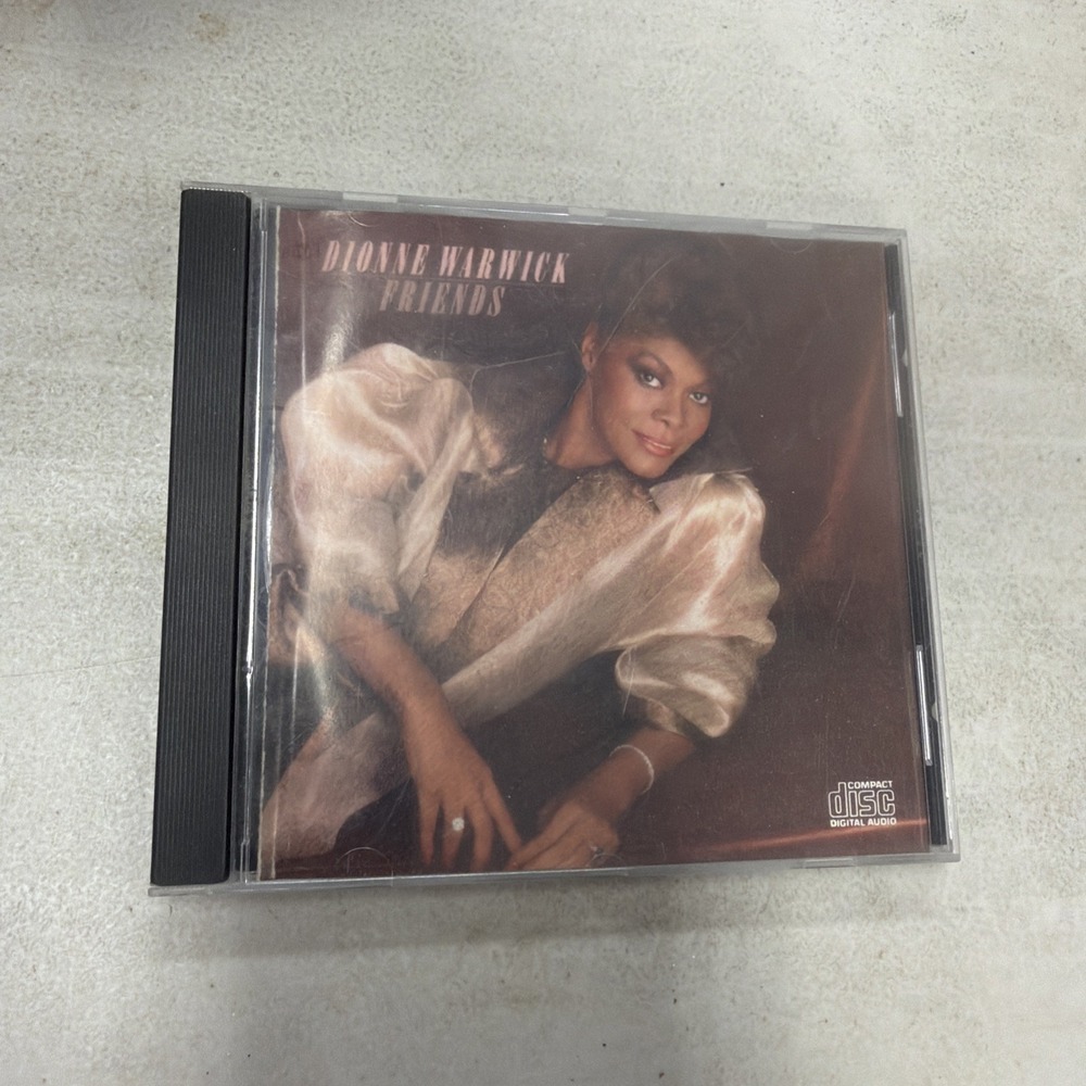 Dionne Warwick Friends CD Album 1990 Arista Vocal Soul Stevie Wonder